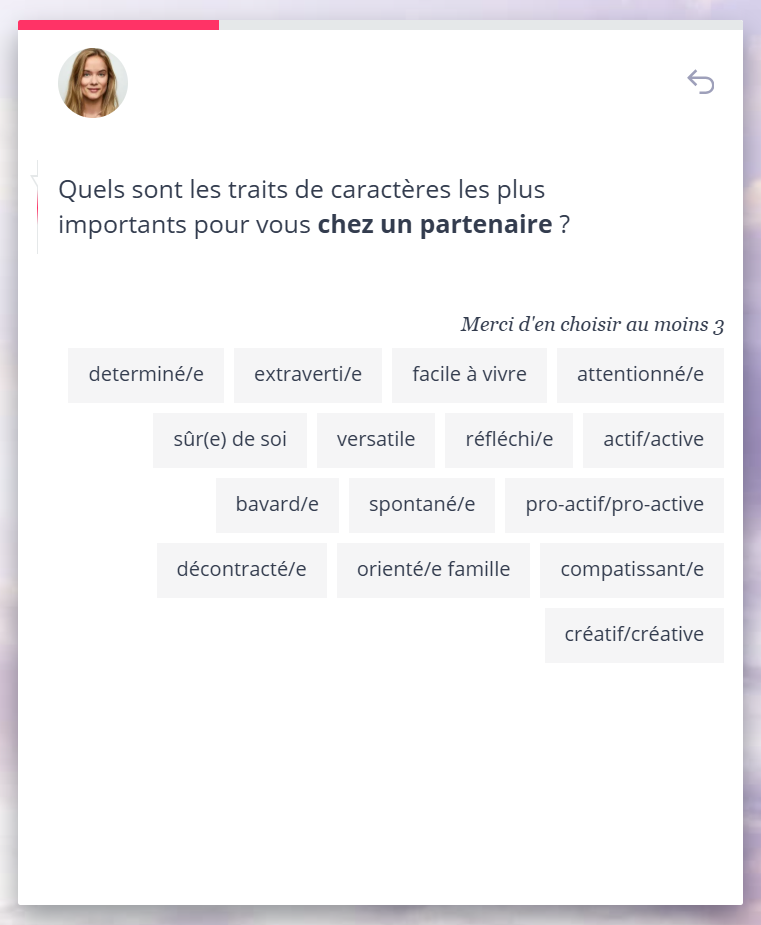 Be2 Test de personnalité 2